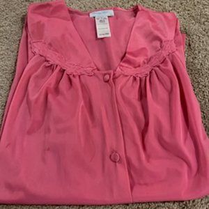 Vanity Fair Pajama Top/Shirt -M, New